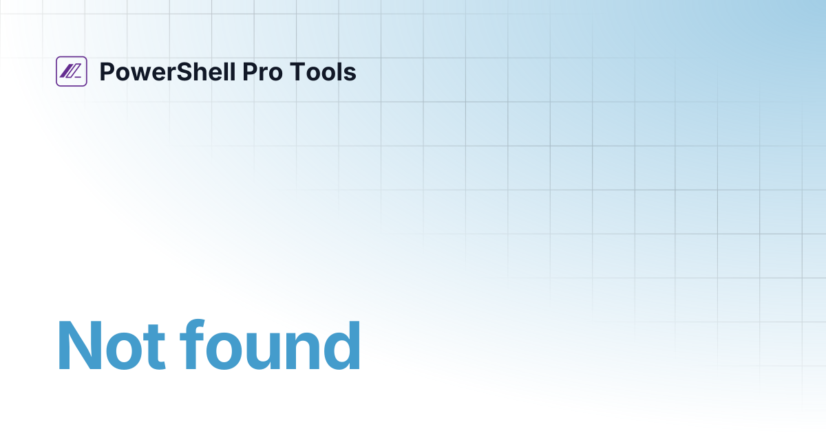 PowerShell Pro Tools for Visual Studio Code | PowerShell Pro Tools